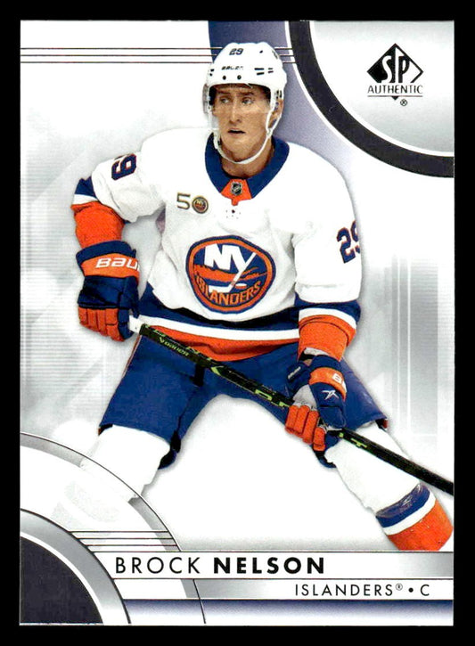 2023-24 SP Authentic #57 Brock Nelson