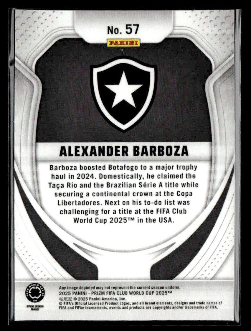 2025 Panini Prizm FIFA Club World Cup #57 Alexander Barboza