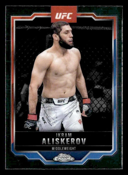 2025 Topps Chrome UFC #86 Ikram Aliskerov
