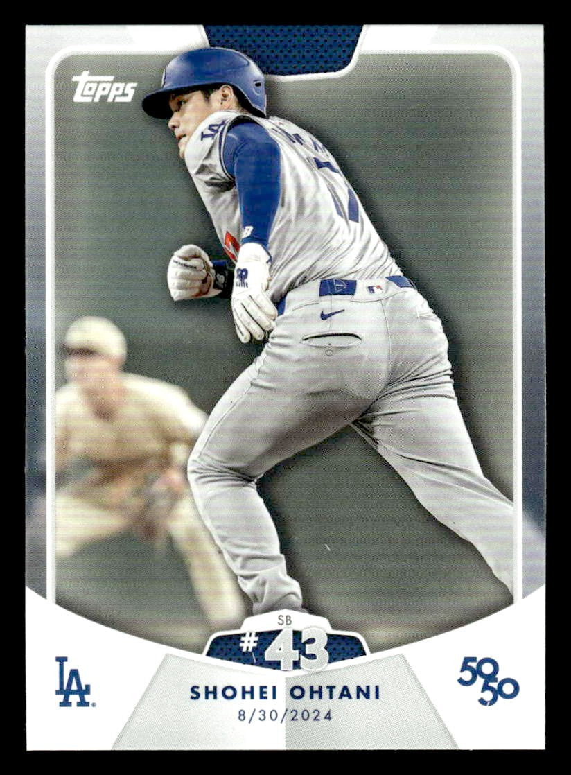 2024 Topps 50/50: Shohei Ohtani #85 Shohei Ohtani