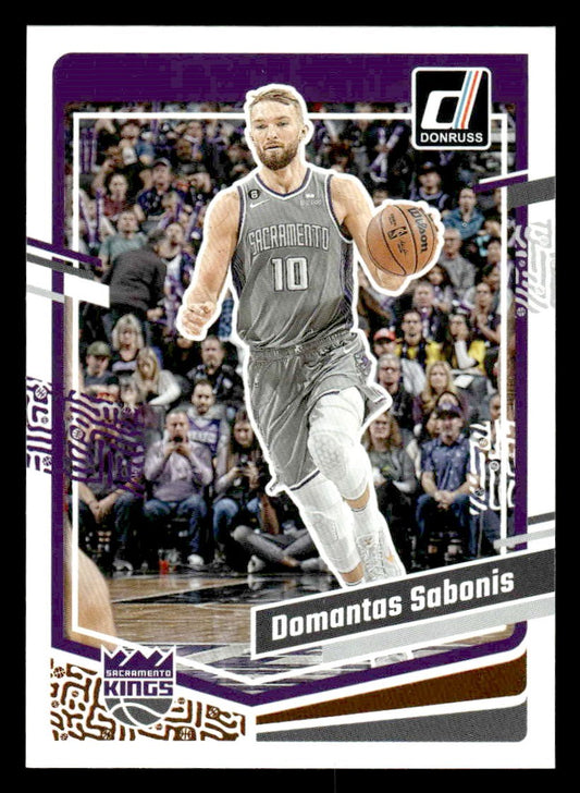 2023-24 Donruss #82 Domantas Sabonis