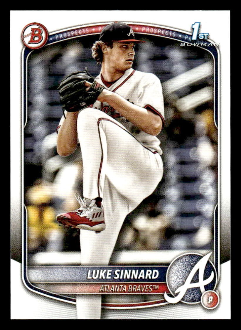 2025 Bowman #BP-62 Luke Sinnard Prospects