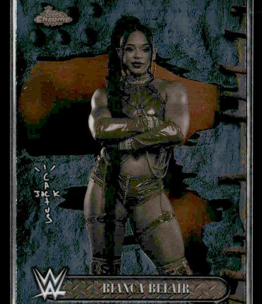 2025 Topps Chrome WWE x Cactus Jack #11 Bianca Belair