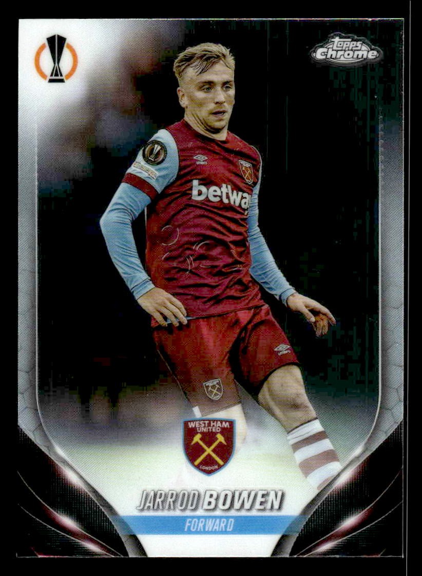 2023-24 Topps Chrome UEFA Club Competitions #158 Jarrod Bowen