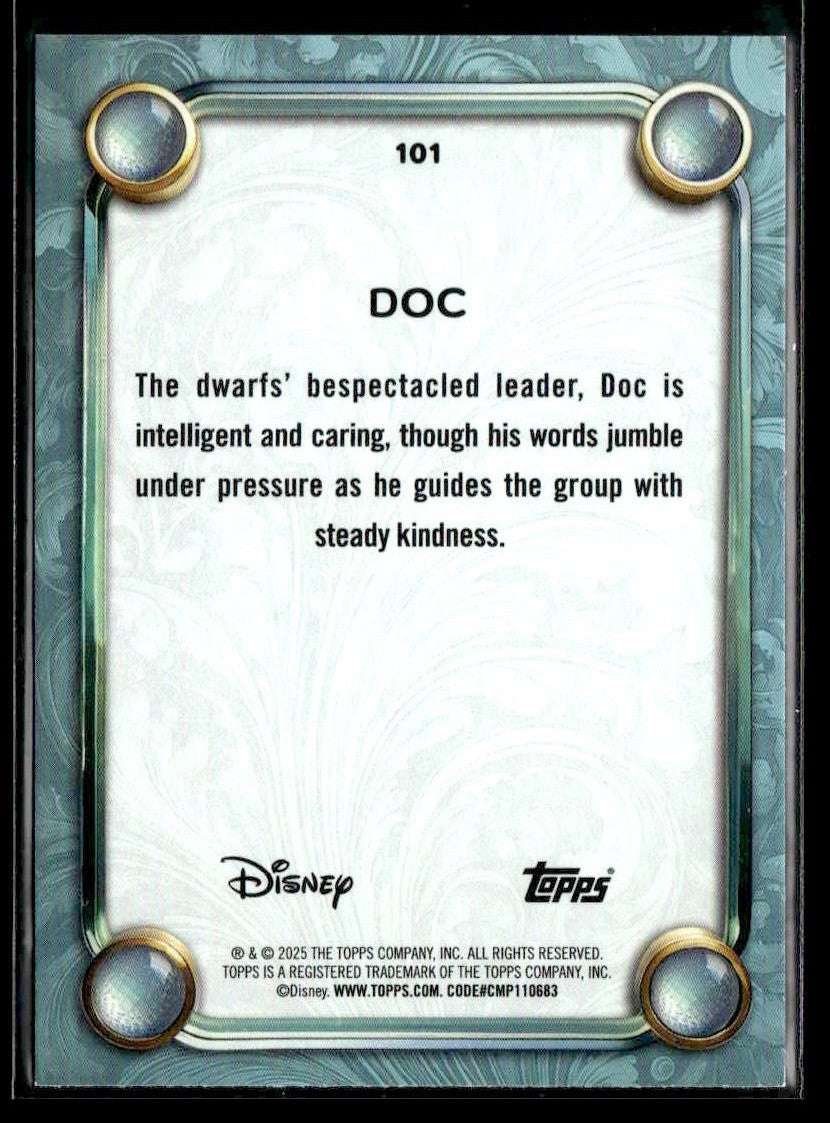 2025 Topps Disney Wonder #101 Doc Tier 2