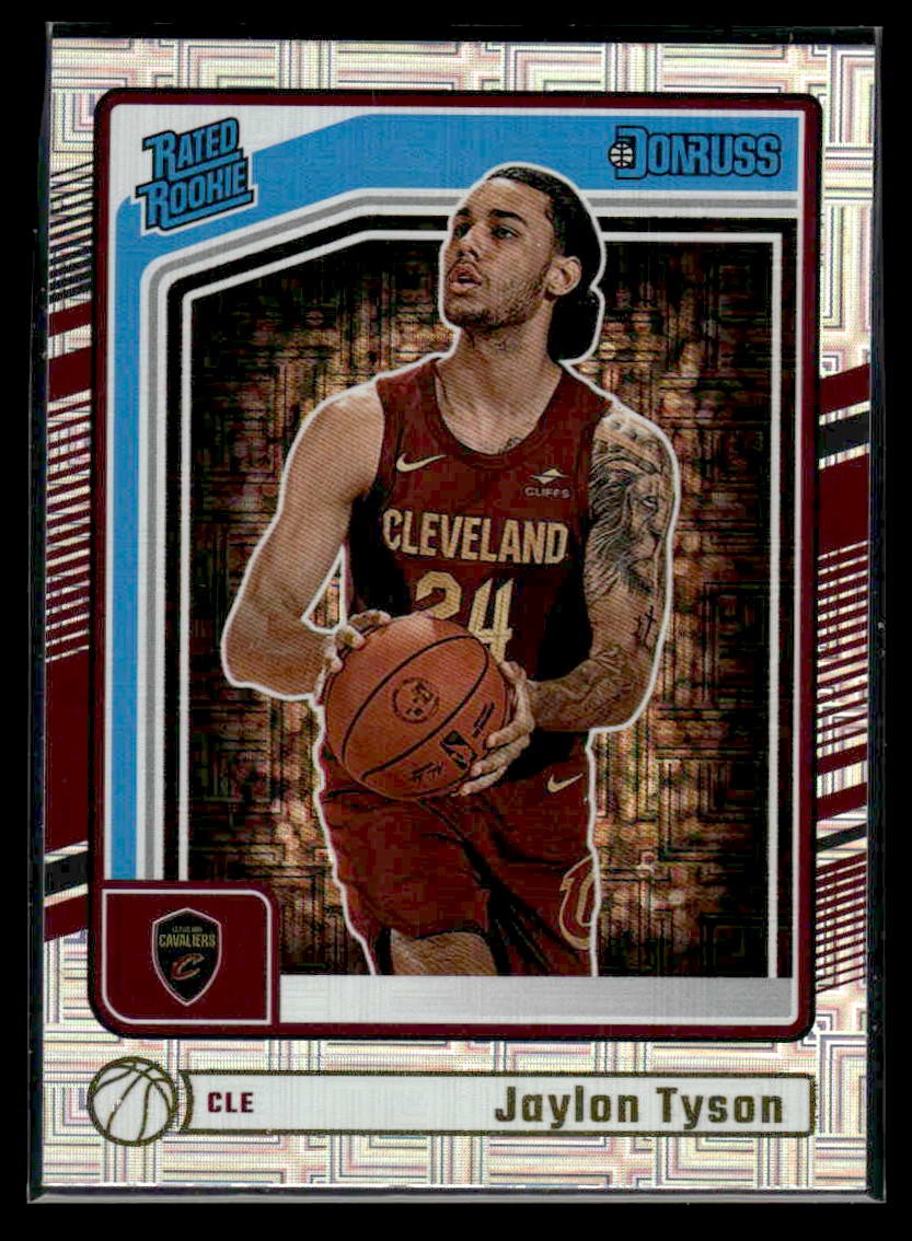 2024-25 Donruss #206 Jaylon Tyson Choice