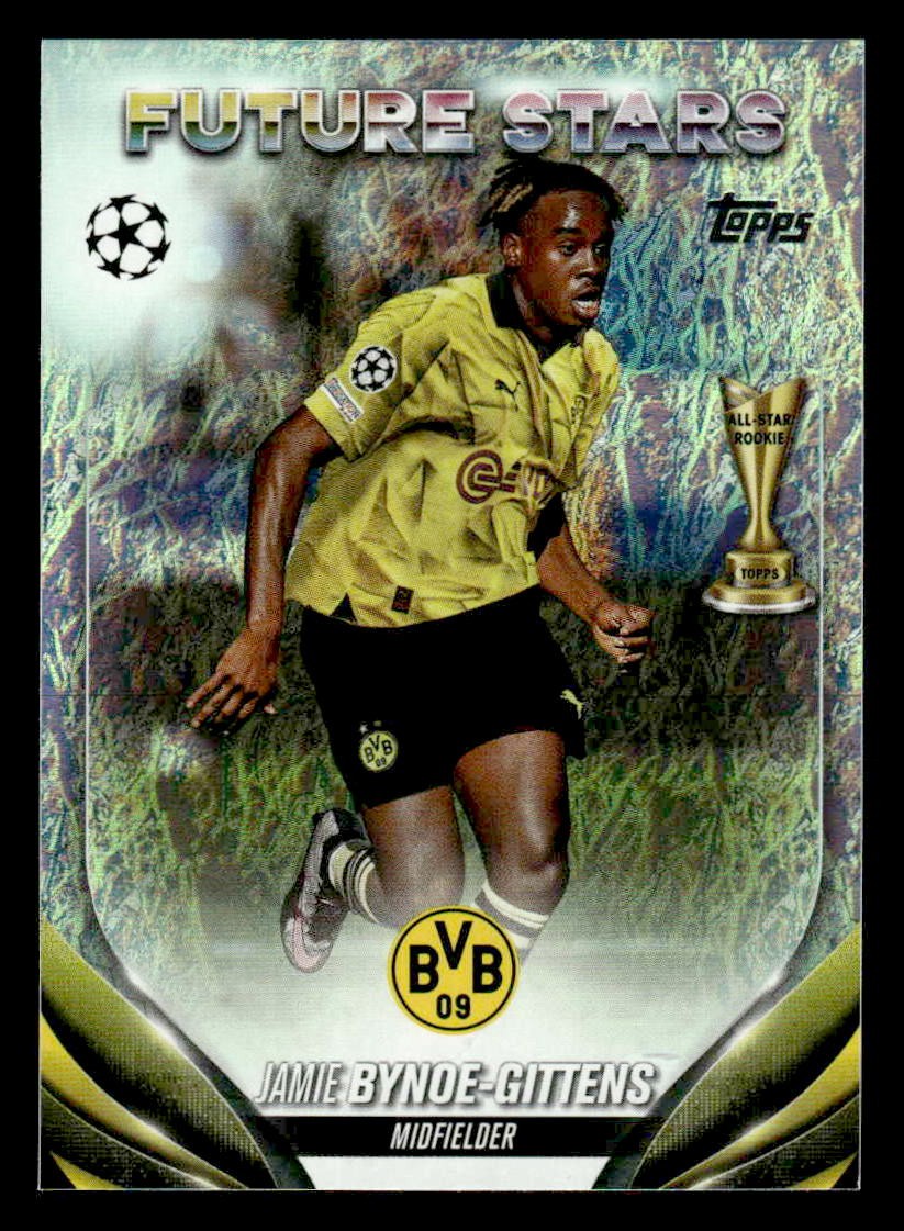 2023-24 Topps Jade Edition UEFA Club Competitions #42 Jamie Bynoe-Gittens