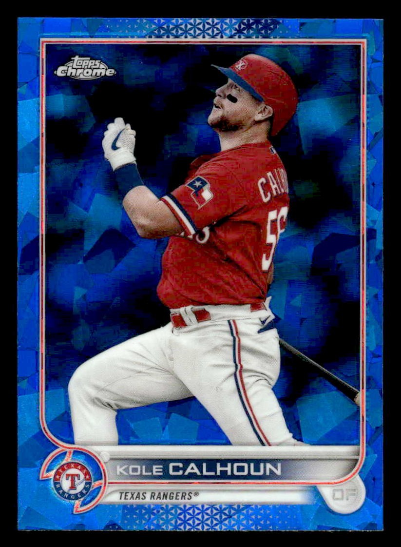 2022 Topps Chrome Sapphire Edition #605 Kole Calhoun