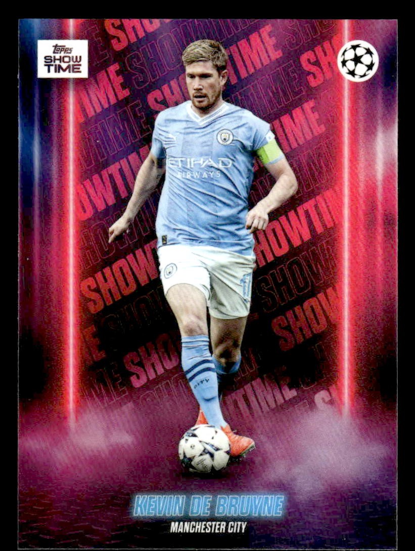 2023-24 Topps Showtime UEFA Club Competitions #NNO Kevin de Bruyne