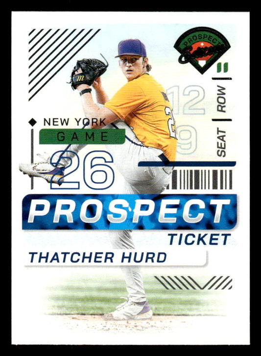 2024 Panini Prospect Edition #183 Thatcher Hurd