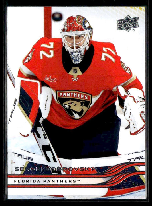 2025-26 Upper Deck #74 Sergei Bobrovsky