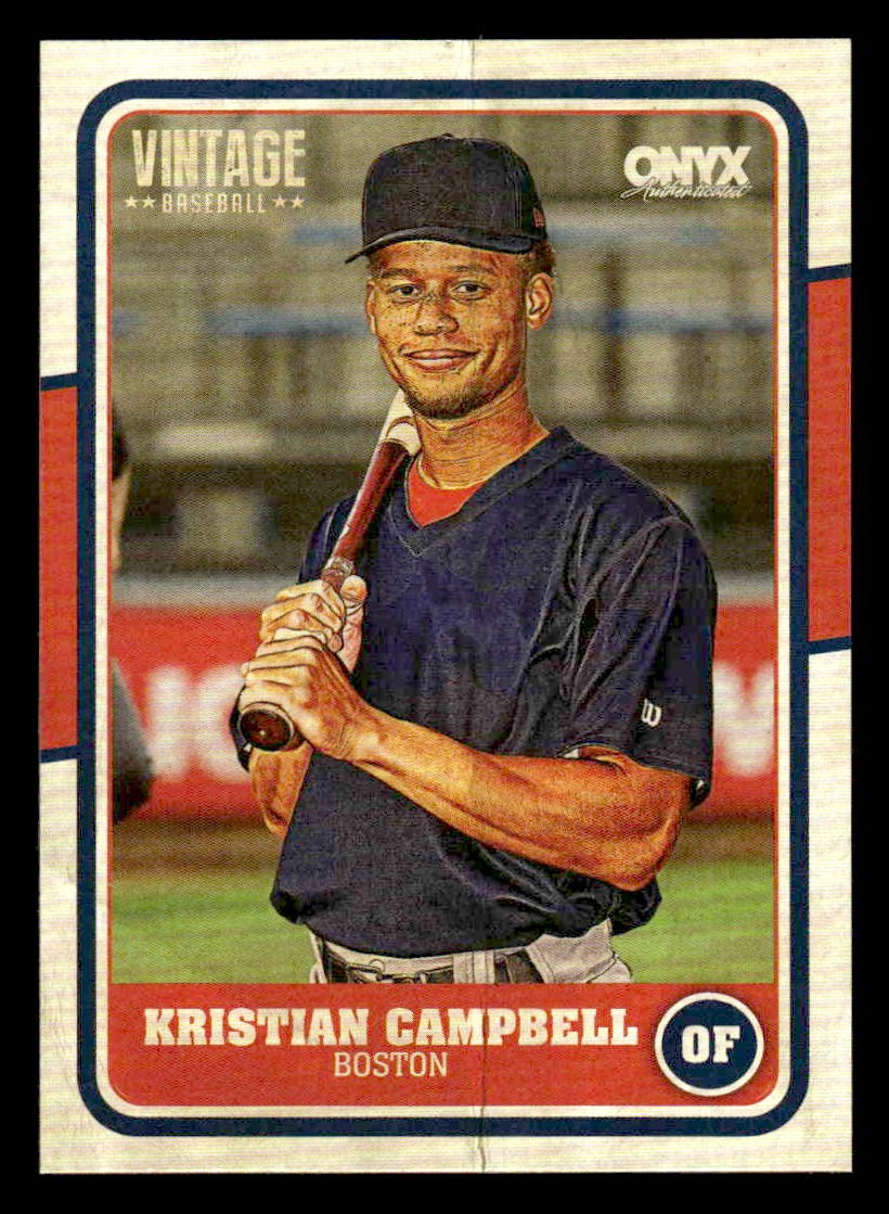 2025 Onyx Vintage #OVKRCA Kristian Campbell