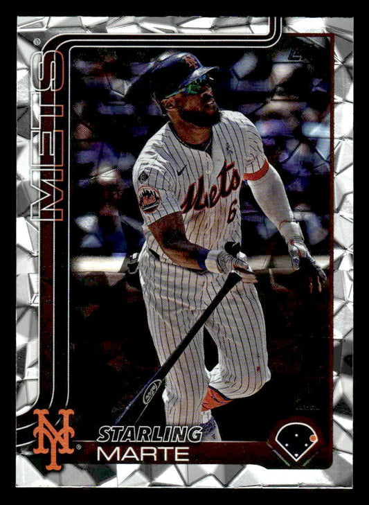 2025 Topps #173 Starling Marte Diamante Foil