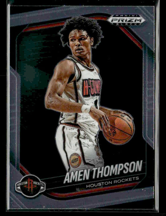 2024-25 Panini Prizm Black #76 Amen Thompson