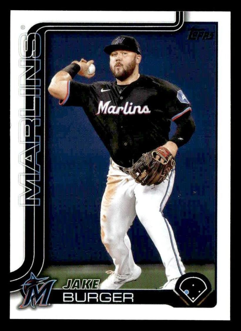2025 Topps #330 Jake Burger