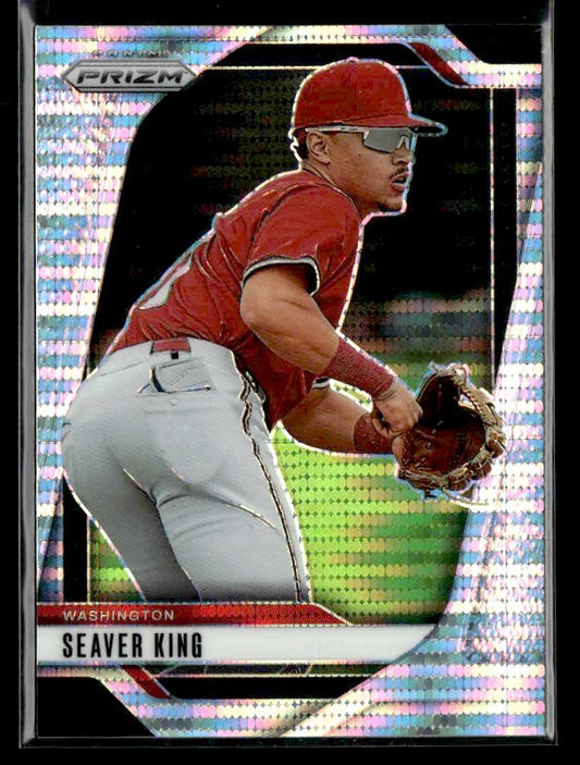 2025 Panini Prizm #282 Seaver King Pulsar Prizm #/499