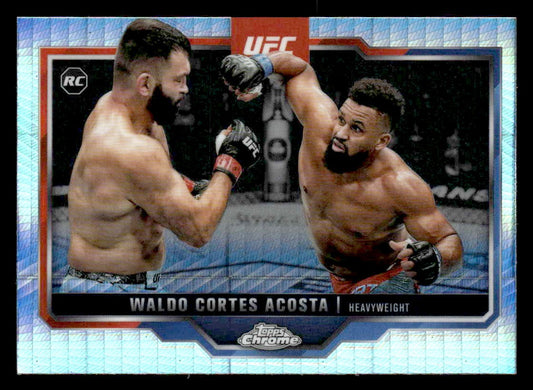 2025 Topps Chrome UFC #19 Waldo Cortes Acosta Prism Refractor