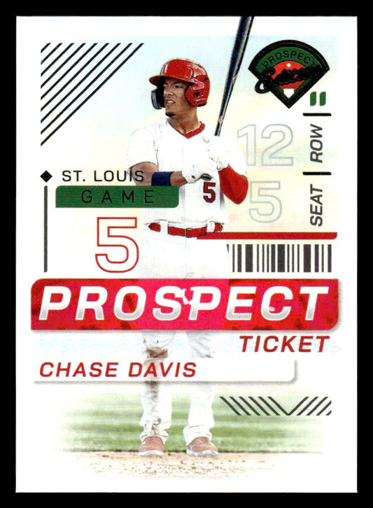 2024 Panini Prospect Edition #4 Chase Davis