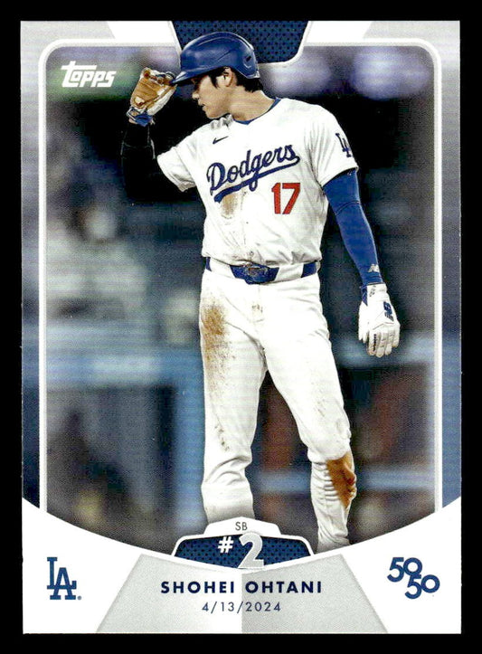 2024 Topps 50/50: Shohei Ohtani #6 Shohei Ohtani
