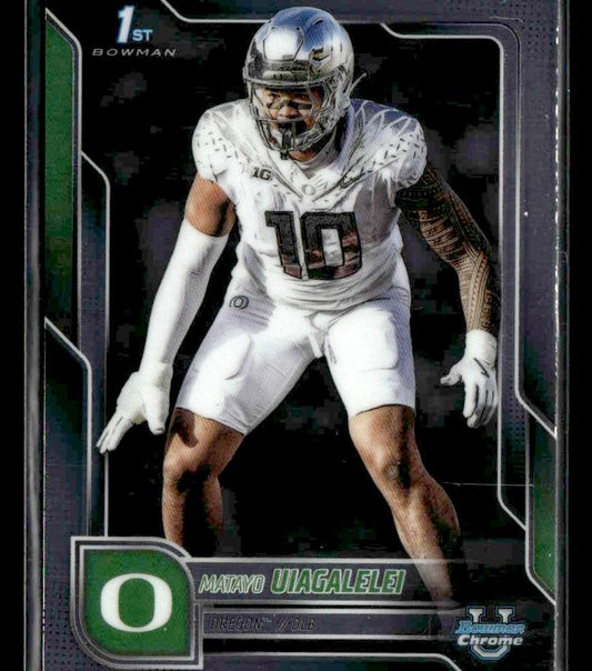 2025 Bowman University Chrome #64 Matayo Uiagalelei