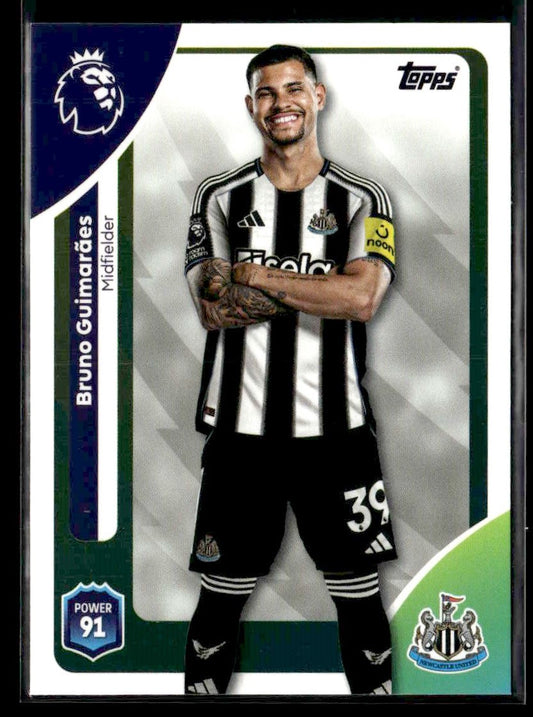2025-26 Topps Premier League #227 Bruno Guimarães
