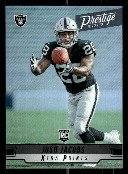 2019 Panini Prestige #240 Josh Jacobs Xtra Points Green
