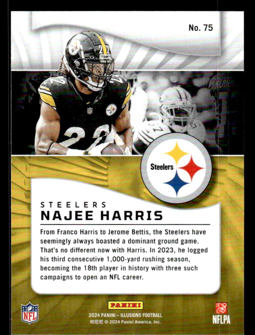 2024 Panini Illusions #75 Najee Harris