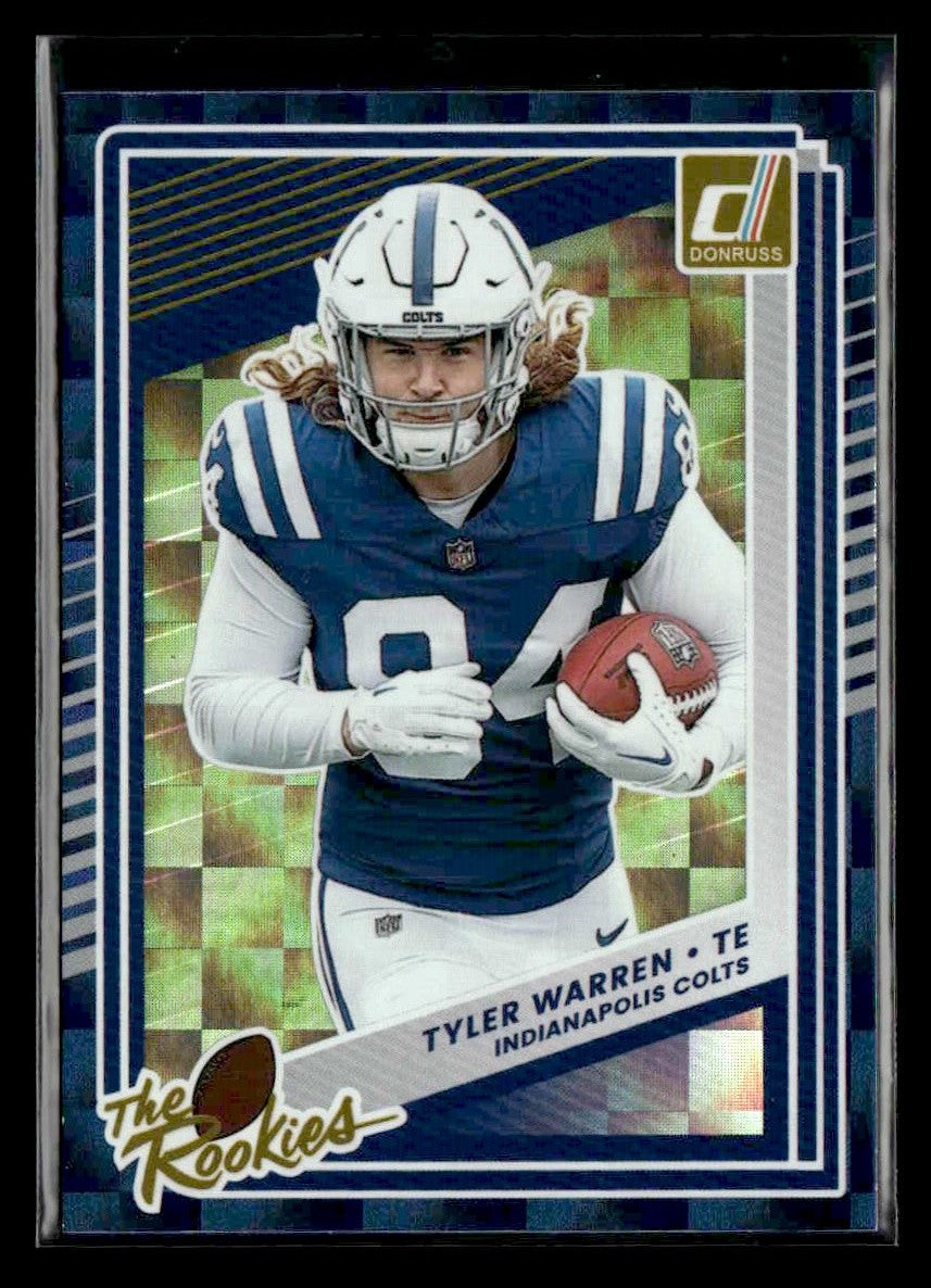 2025 Donruss #9 Tyler Warren The Rookies