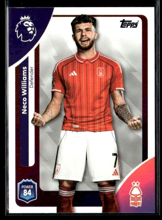 2025-26 Topps Premier League #240 Neco Williams