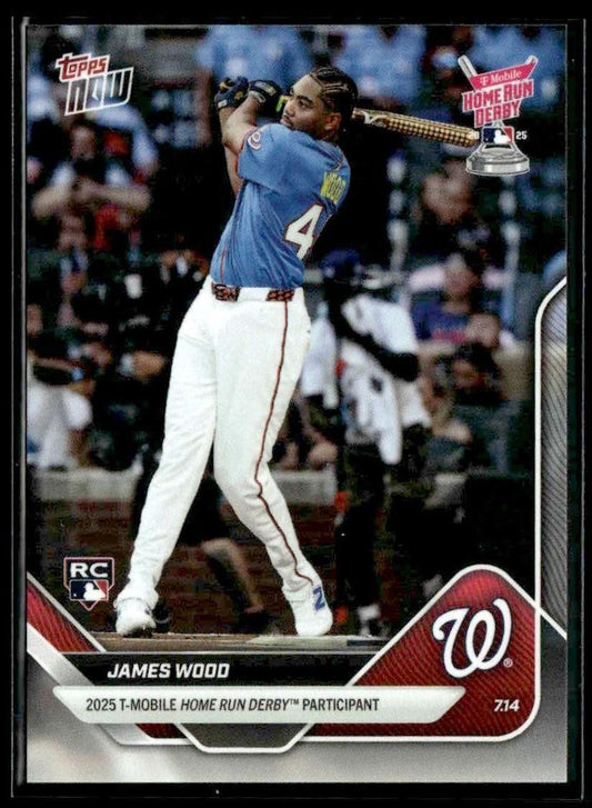 2025 Topps Now Home Run Derby #HRD-1 James Wood