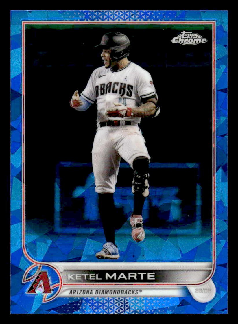 2022 Topps Chrome Sapphire Edition #275 Ketel Marte