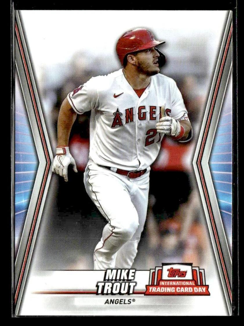 2023 Topps International Trading Card Day #GP-2 Mike Trout Gift with Purchase