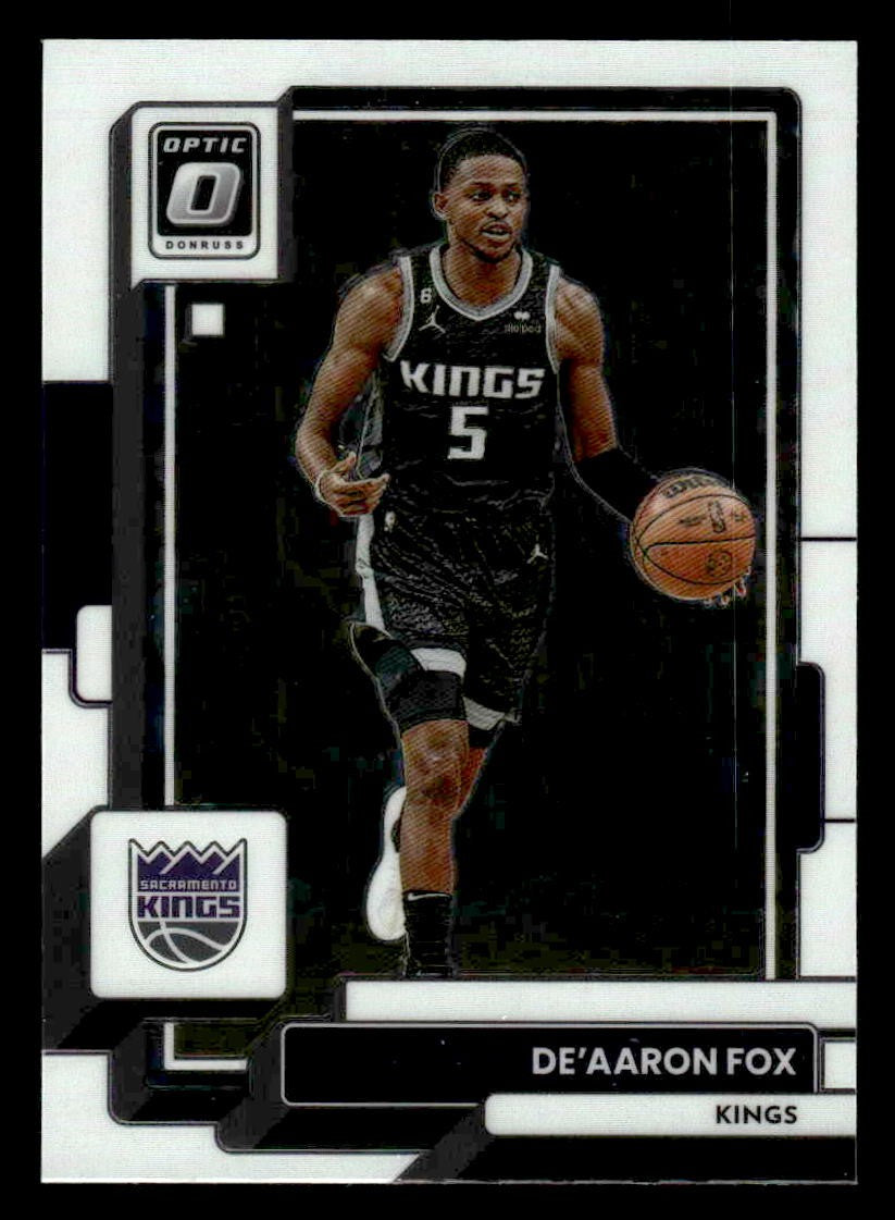2022-23 Donruss Optic #130 De'Aaron Fox