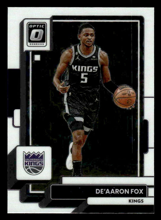 2022-23 Donruss Optic #130 De'Aaron Fox