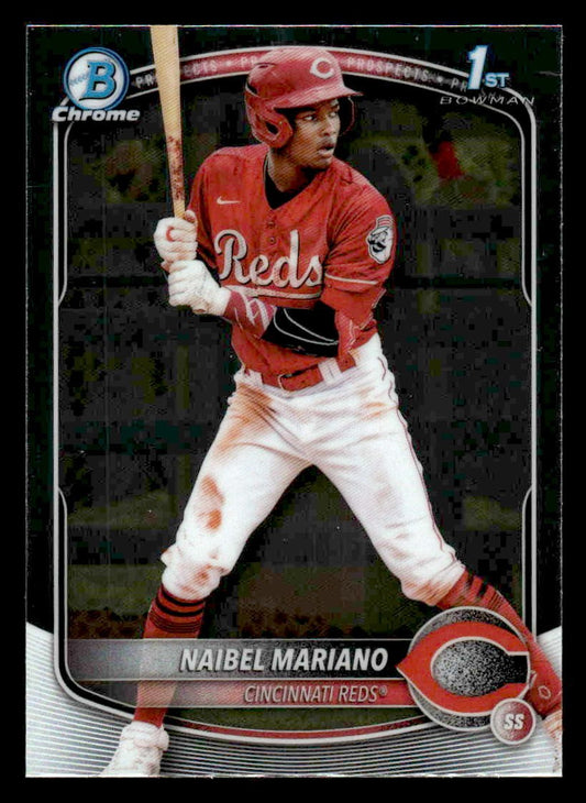2025 Bowman #BCP-99 Naibel Mariano Chrome Prospects