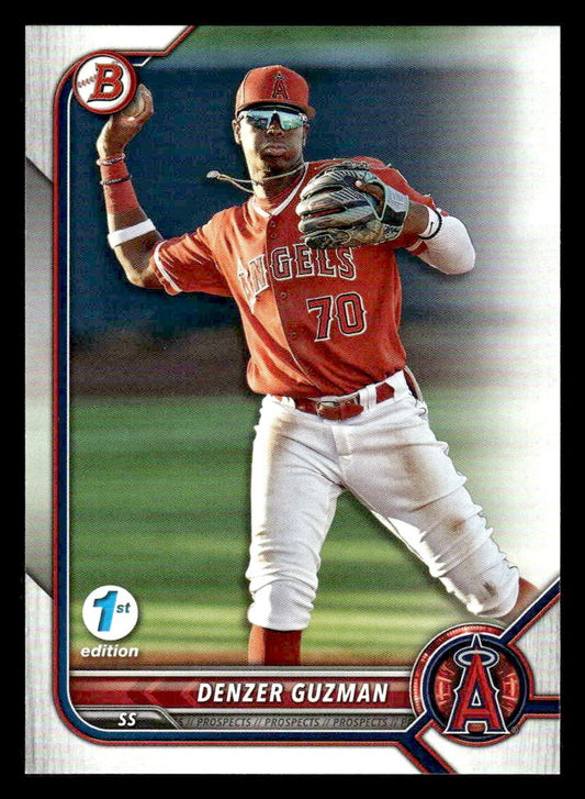 2022 Bowman Draft 1st Edition #BD-20 Denzer Guzman