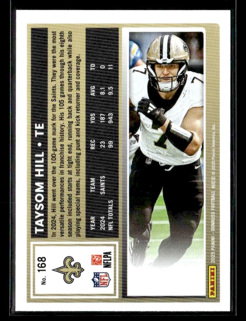 2025 Donruss #168 Taysom Hill