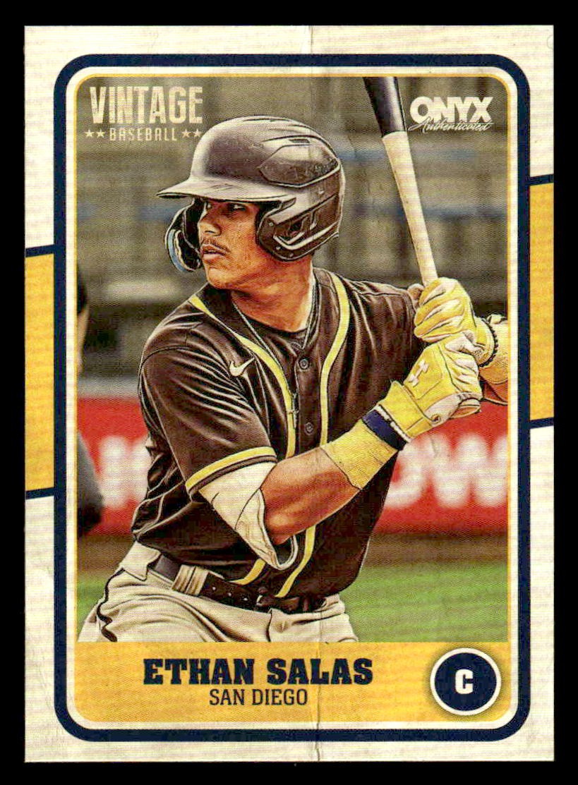 2025 Onyx Vintage #OVETSA Ethan Salas