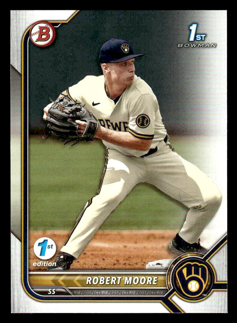 2022 Bowman Draft 1st Edition #BD-131 Robert Moore