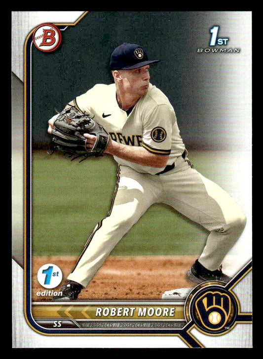 2022 Bowman Draft 1st Edition #BD-131 Robert Moore