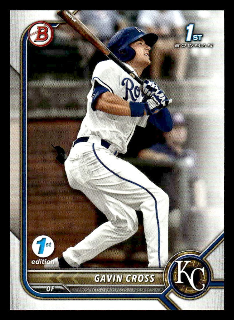 2022 Bowman Draft 1st Edition #BD-6 Gavin Cross