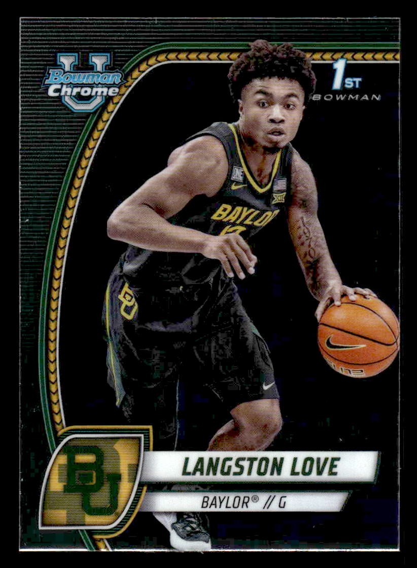 2024-25 Bowman University Chrome #50 Langston Love