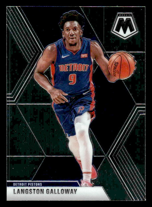 2019-20 Panini Mosaic #47 Langston Galloway