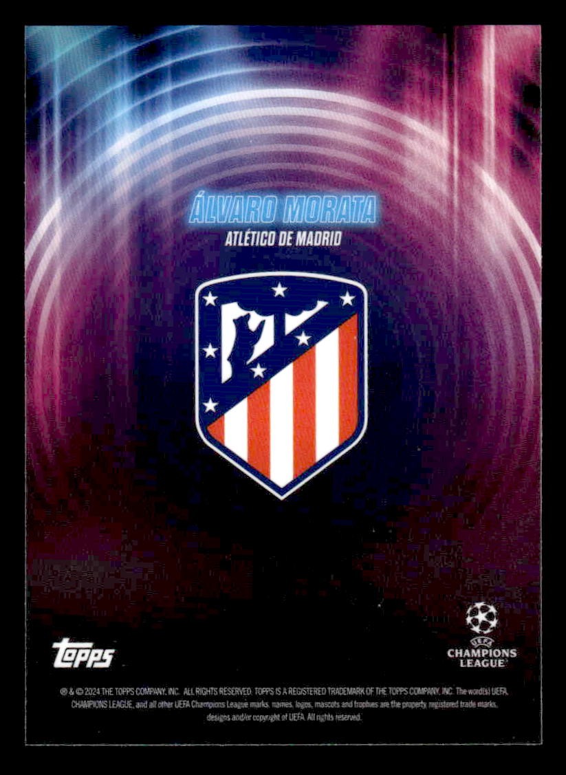 2023-24 Topps Showtime UEFA Club Competitions #NNO Álvaro Morata