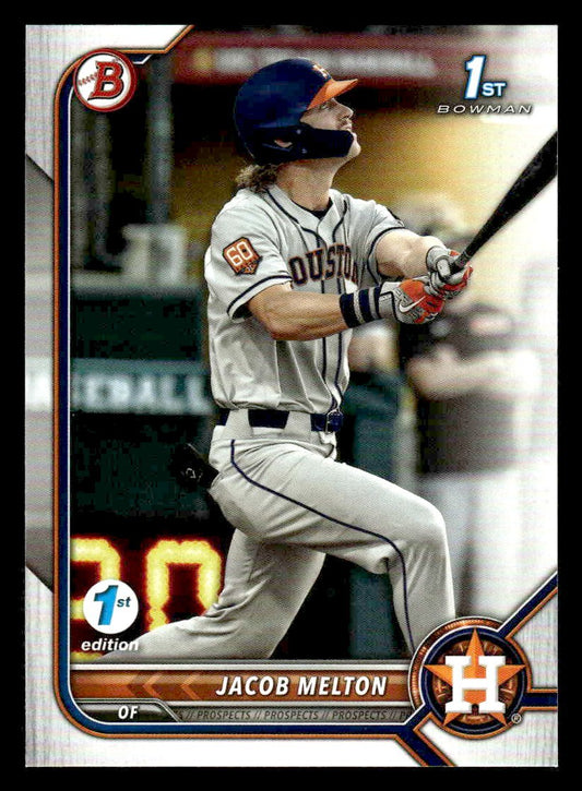 2022 Bowman Draft 1st Edition #BD-135 Jacob Melton