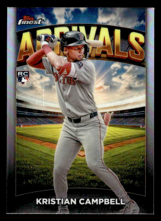 2025 Finest #A-24 Kristian Campbell Arrivals Refractor