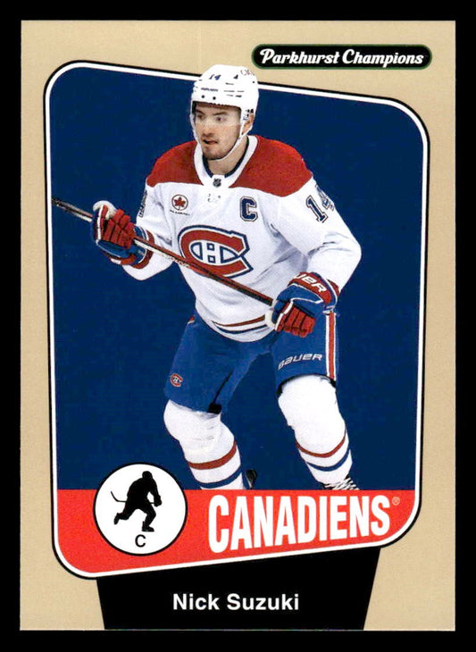 2024-25 Parkhurst Champions #14 Nick Suzuki