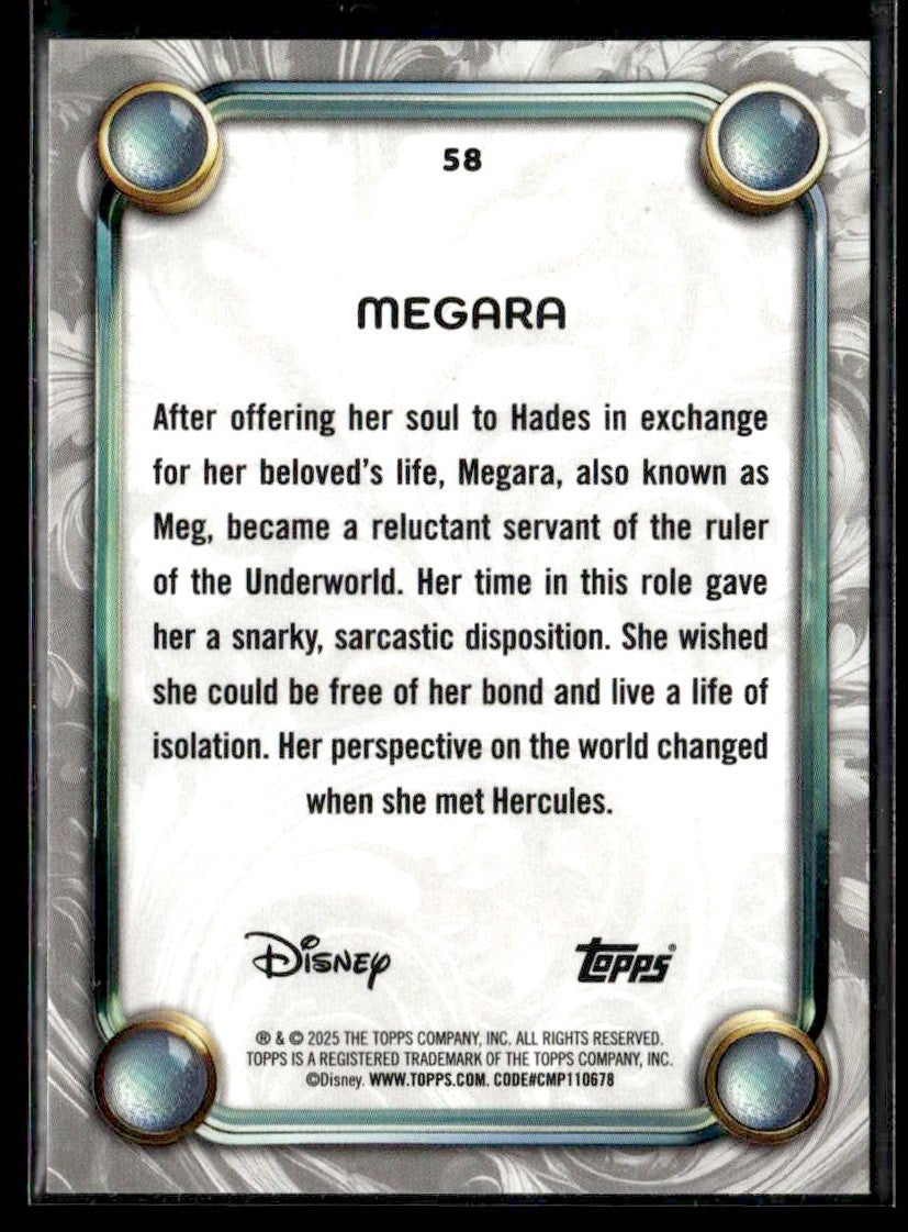 2025 Topps Disney Wonder #58 Megara