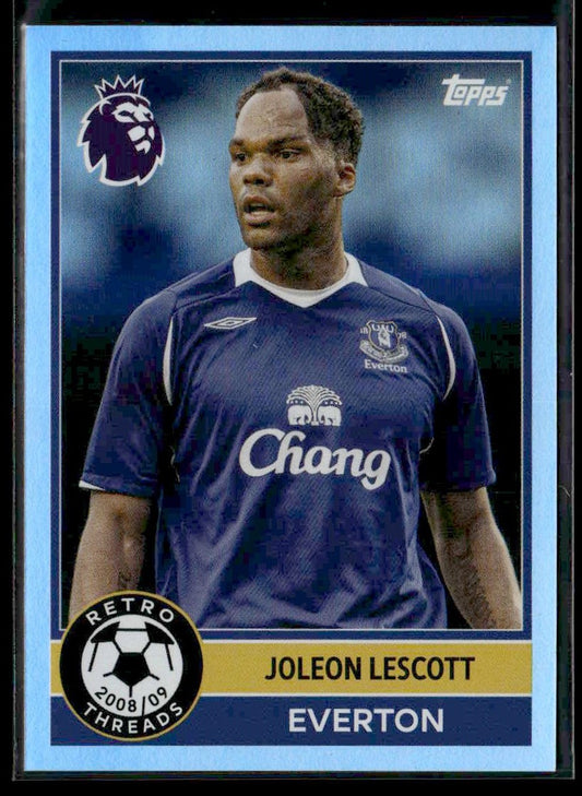 2025-26 Topps Premier League #389 Joleon Lescott Rainbow Foil