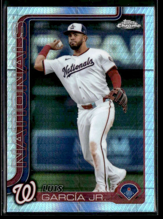 2025 Topps Chrome #269 Luis García Jr. Prism Refractors